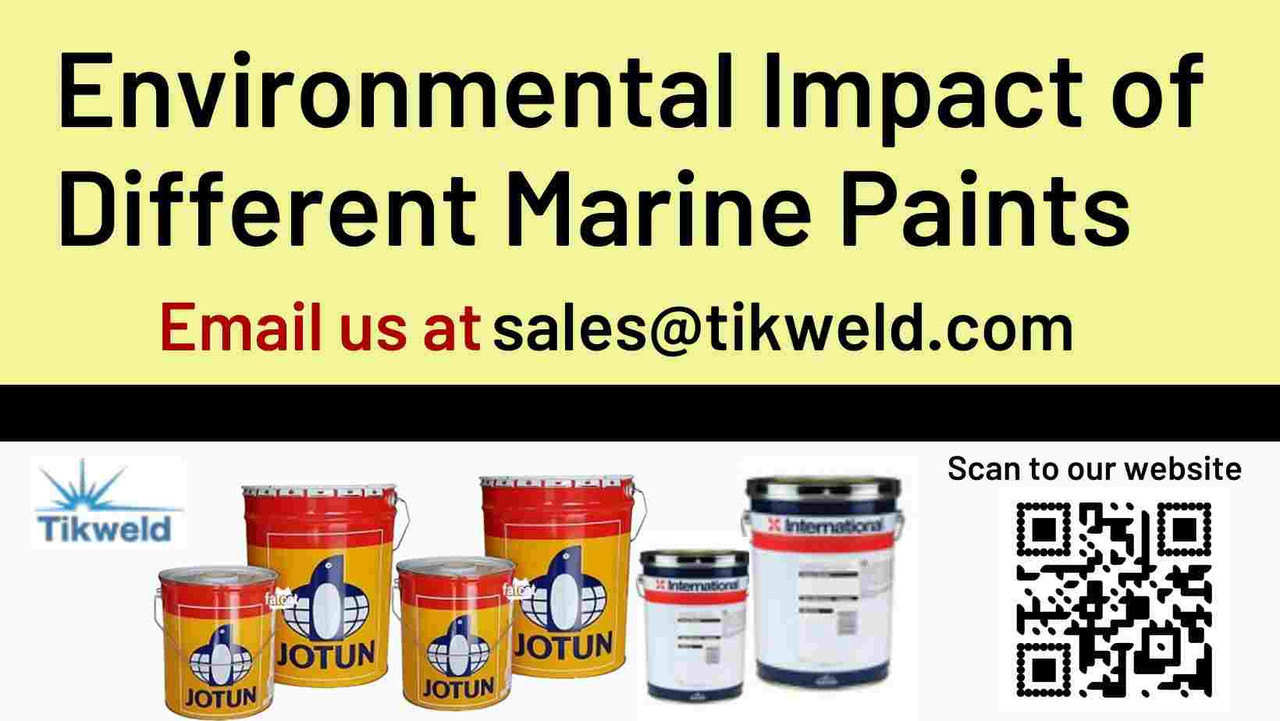 Environmental Impact of Different Marine Paints Environmental Impact of Different Marine Paints