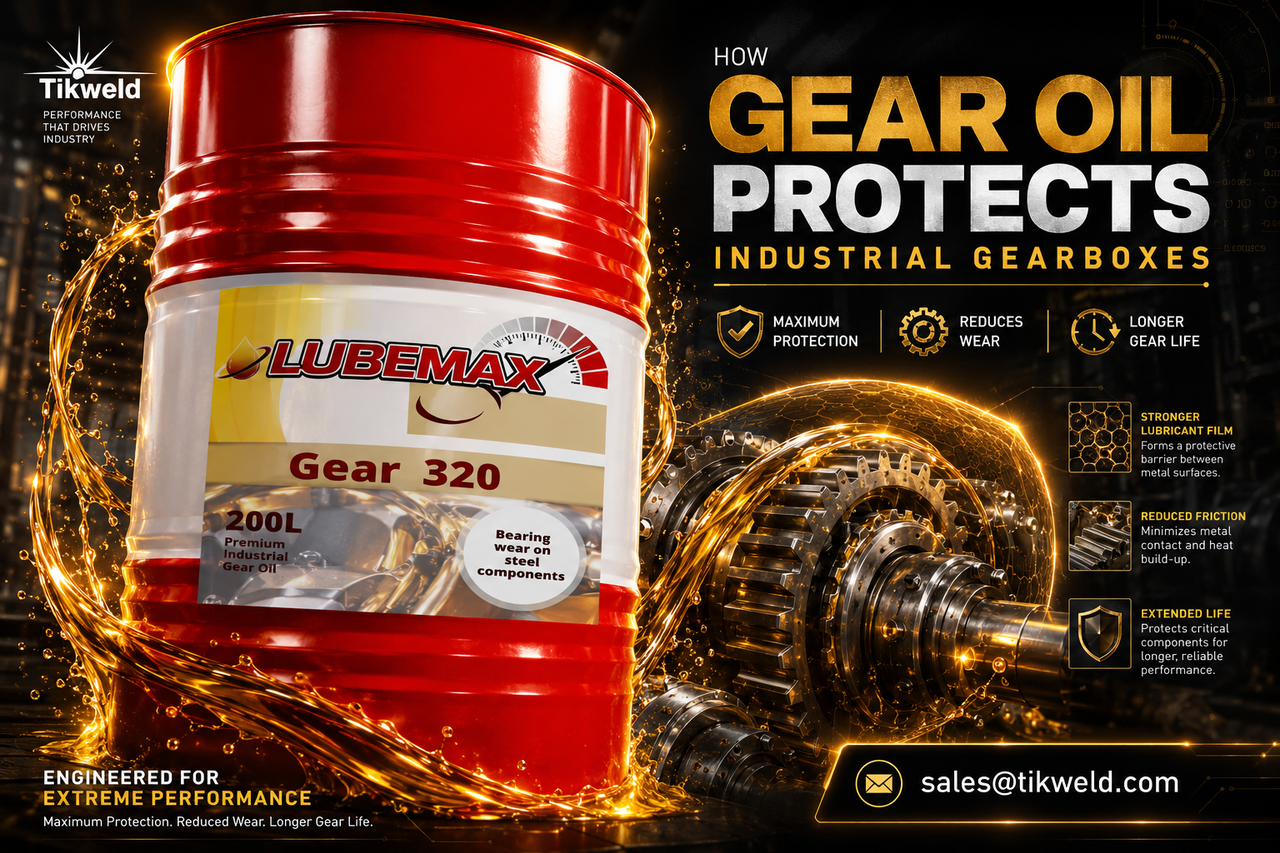 How Gear Oil Protects Industrial Gearboxes