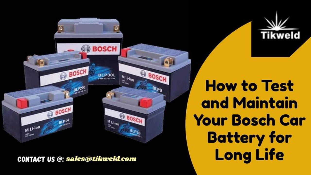 How to Test and Maintain Your Bosch Car Battery for Long Life