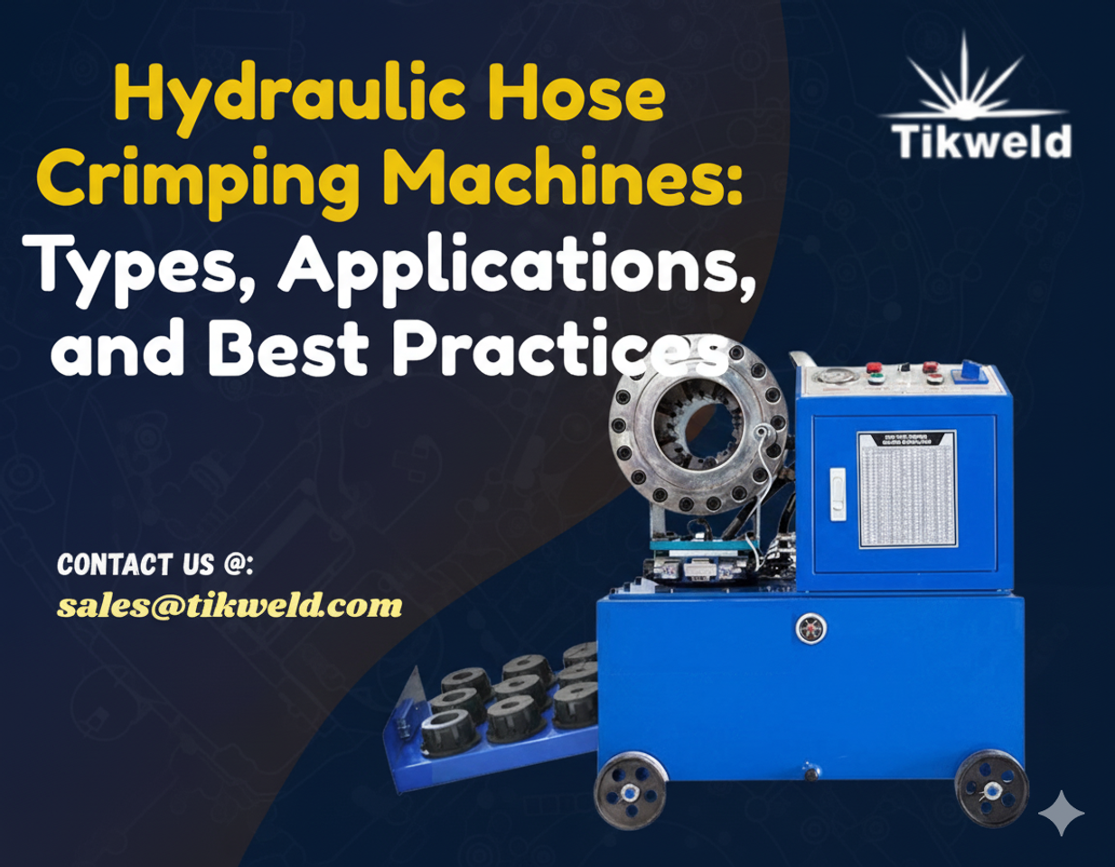 Hydraulic Hose Crimping Machines: Types, Applications, and Best Practices