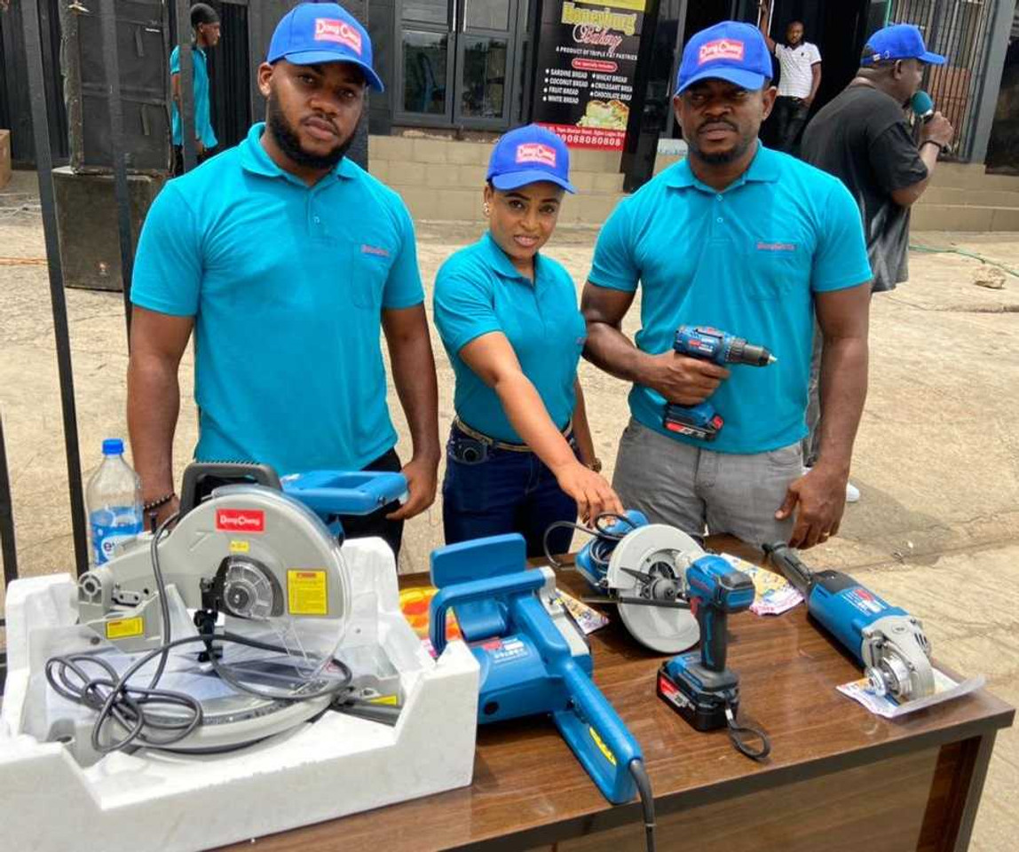 Press Release: GZ Industrials' DongCheng Power Tools Showroom Opens in Abuja Dei Dei Building Materials Market  Press Release: GZ Industrials' DongCheng Power Tools Showroom Opens in Abuja Dei Dei Building Materials Market