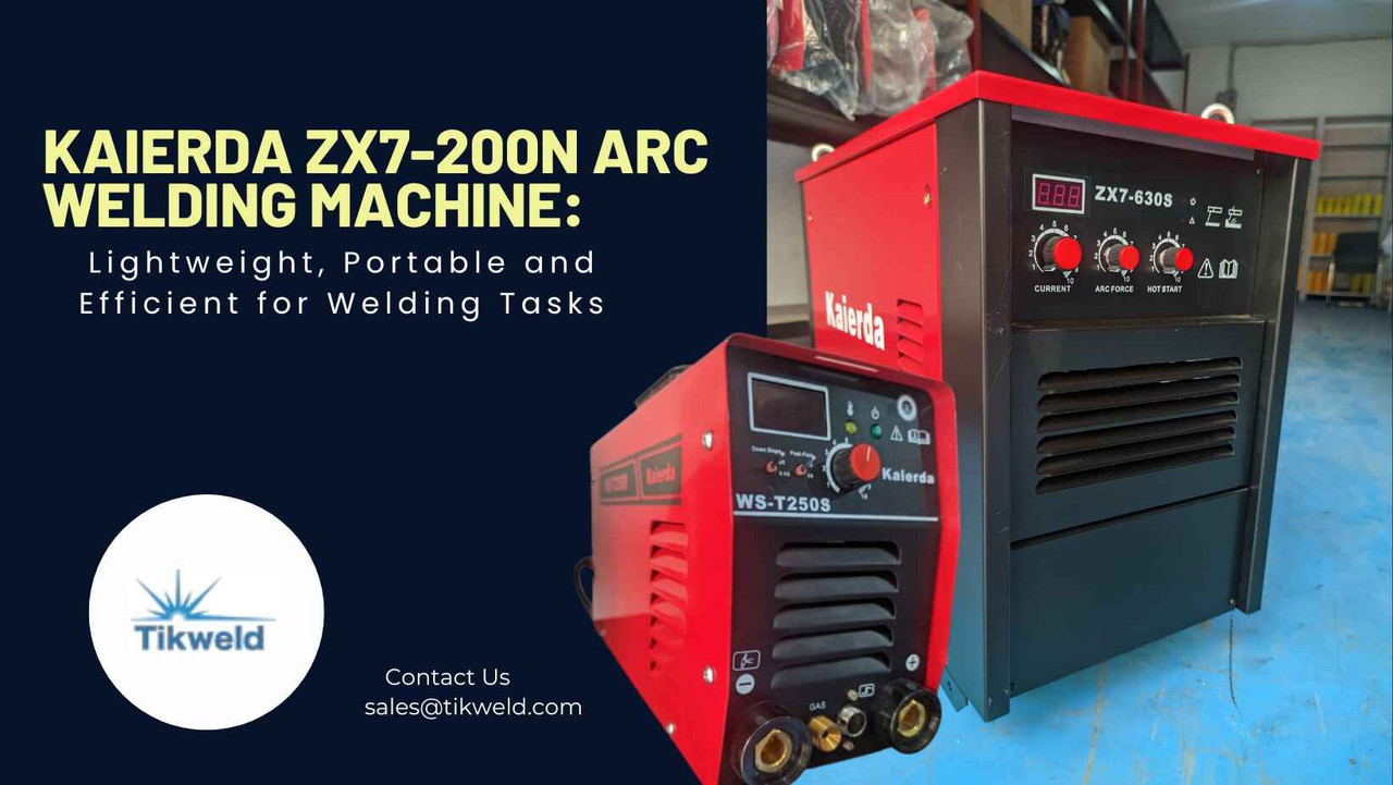 Kaierda ZX7-200N Arc Welding Machine: Lightweight, Portable and Efficient for Welding Tasks