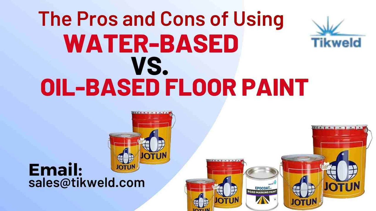 The Pros and Cons of Using Water-Based vs. Oil-Based Floor Paint