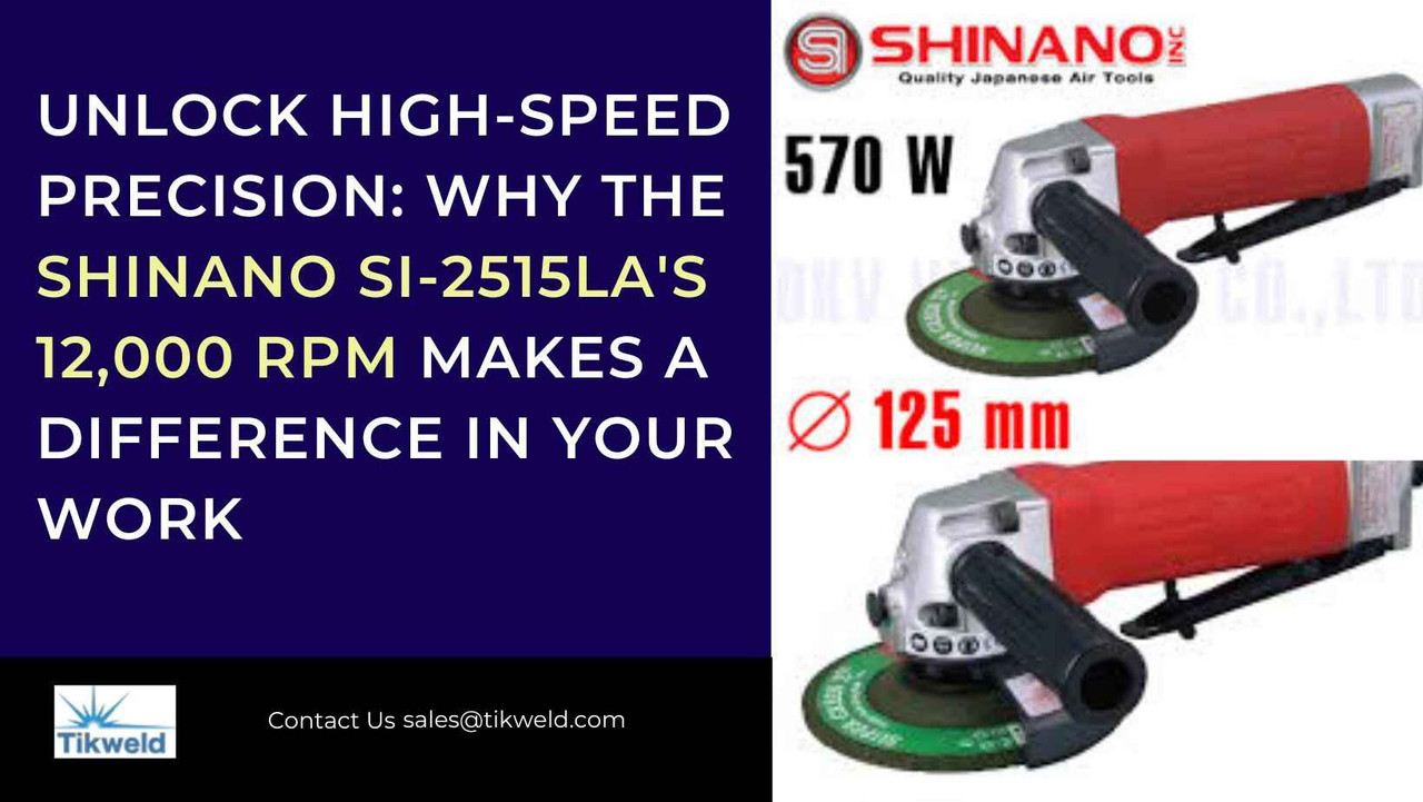 Unlock High-Speed Precision: Why the Shinano SI-2515LA's 12,000 RPM Makes a Difference in Your Work