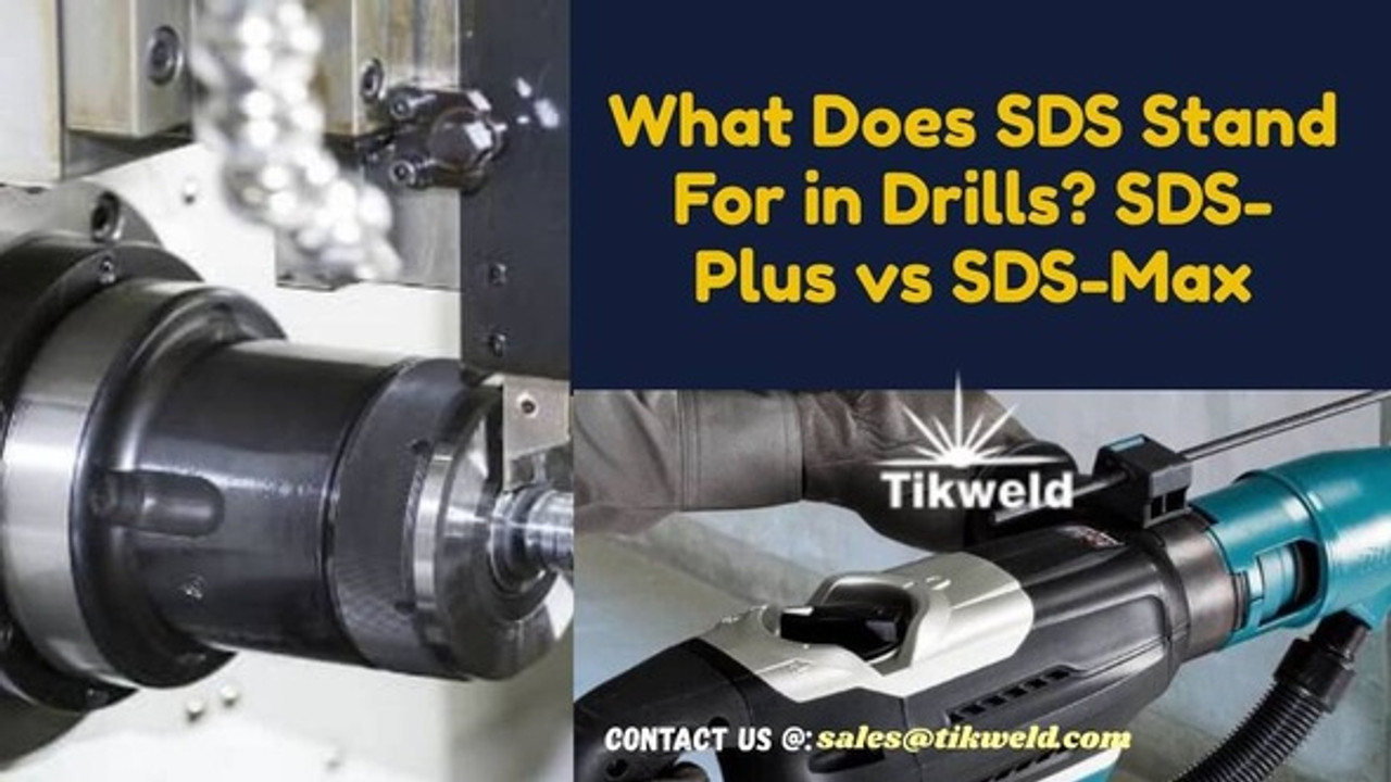 What Does SDS Stand For in Drills? SDS-Plus vs SDS-Max