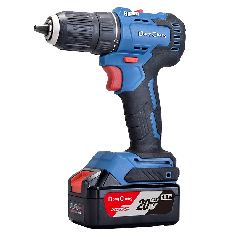 Buy online DongCheng Cordless Brushless Driver Drill DCJZ2050
