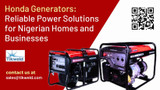 Honda Generators: Reliable Power Solutions for Nigerian Homes and Businesses