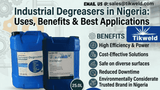 Industrial Degreasers in Nigeria: Uses, Benefits & Best Applications (2026 Guide)