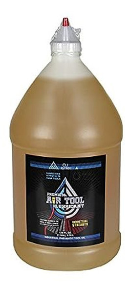 Premium Air Tool Lubricant - 128 FL. OZ. (1 Gallon) Industrial Pneumatic Tool Oil