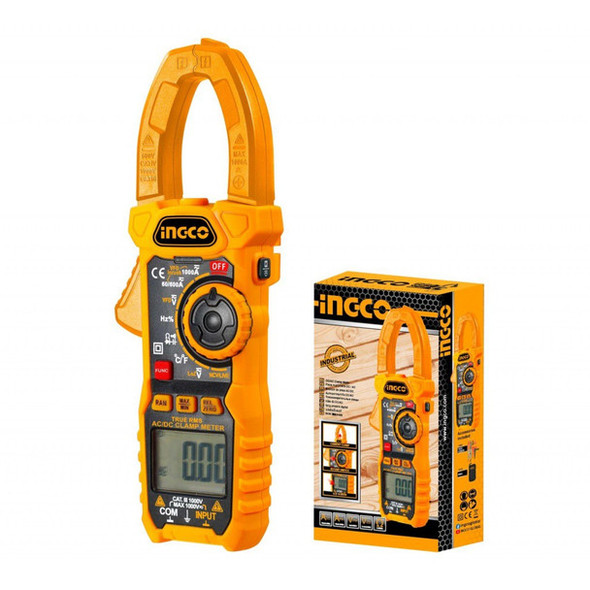 INGCO Digital AC clamp meter 60MΩ 1000A DCM10004