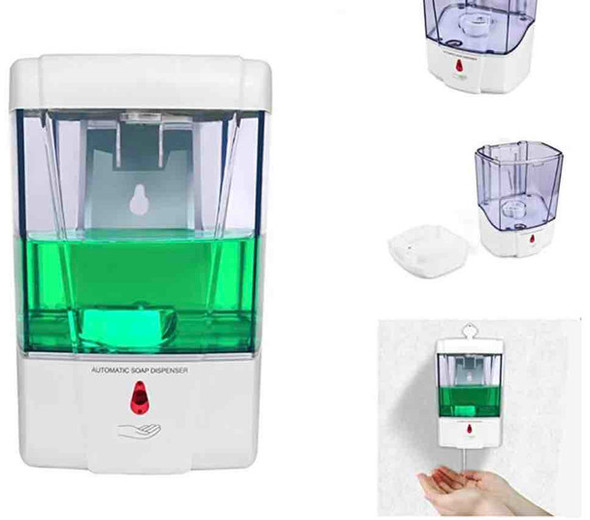 Automatic Soap and Sanitizer Dispenser.
