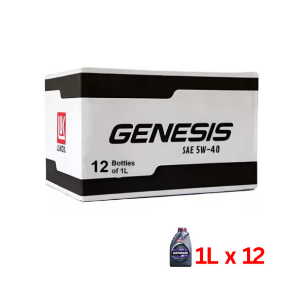 PACK OF LUKOIL GENESIS UNIVERSAL 5W-40 API SN (1L)