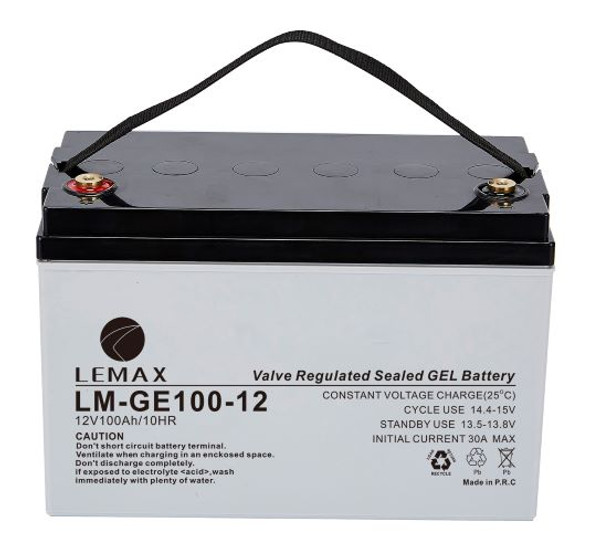 LEMAX GEL Battery LM-GE-12V100AH