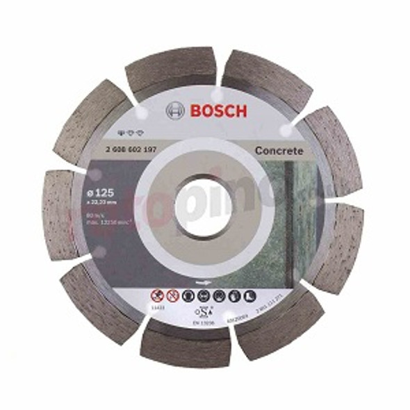 Bosch Standard Diamond Cutting Disc for Concrete 125 mm
