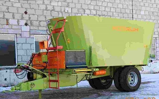 Feeder Wagon with Two Vertical Augers SRK-14V Hozain