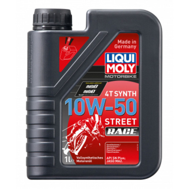 LIQUI MOLY Motorbike 4T Synth 10W-50 Street Race, 4L,  LIQ1686