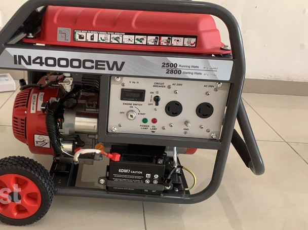 A-iPower INFINITE SERIES 2.8kw/3.0Kva Key Starter Generator IN4000CEW