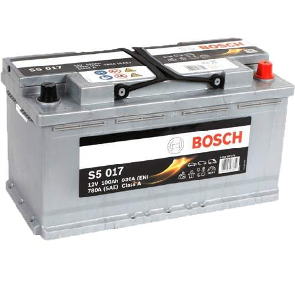 Bosch Starter Battery S5017, 100AH, 12V