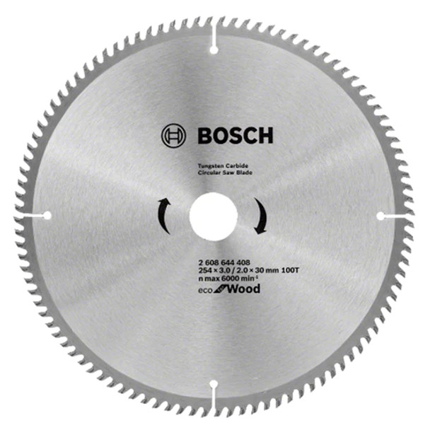 Bosch Professional ECO line Wood B 254x3.0x30, 100T.