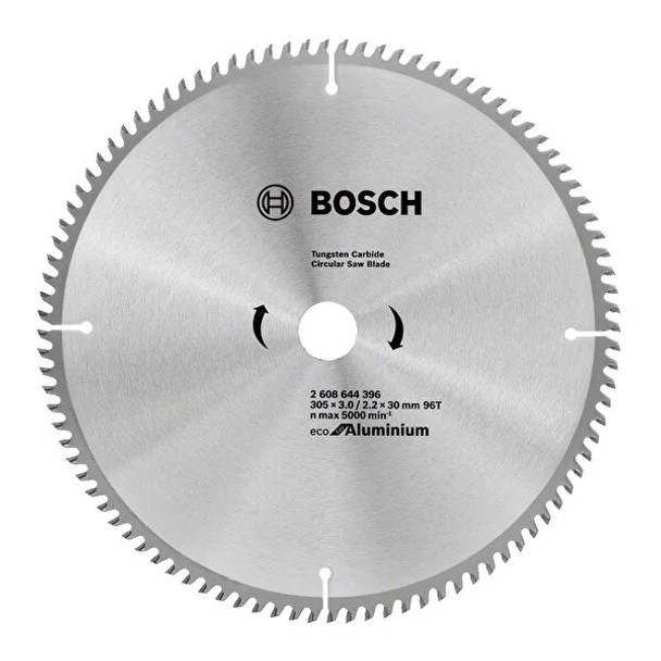 Sawing Disc Bosch Eco for Aluminum 305x3.2x30-96T