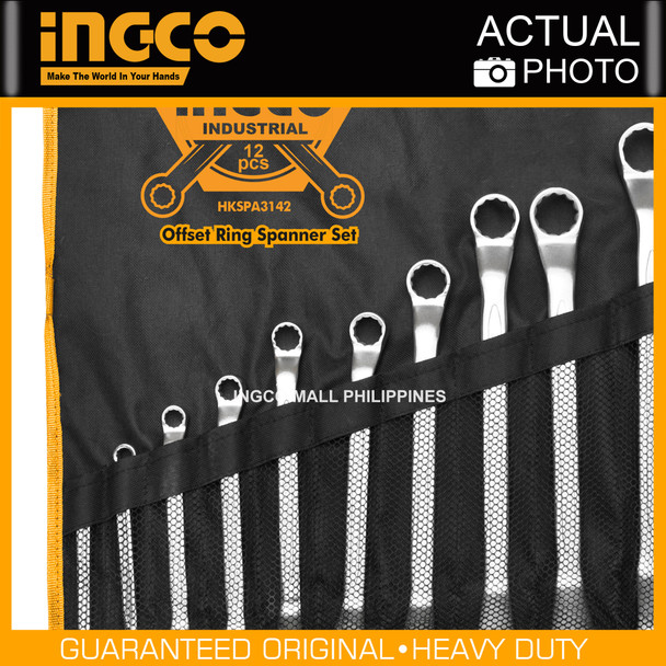 Ingco Ring spanner set - (HKSPA3142)