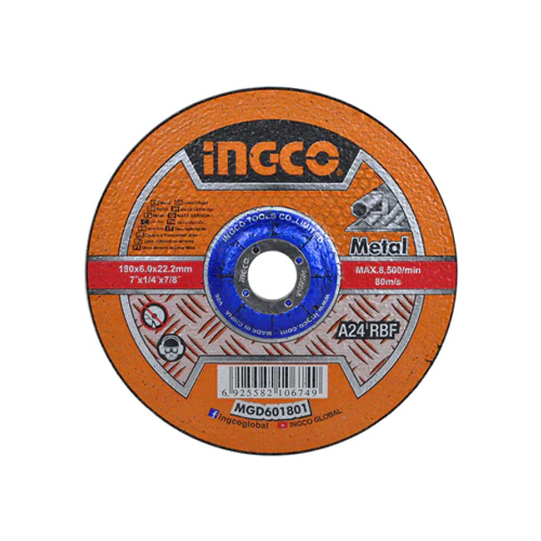 INGCO MGD601801 Abrasive Metal Grinding Disc 7inches.