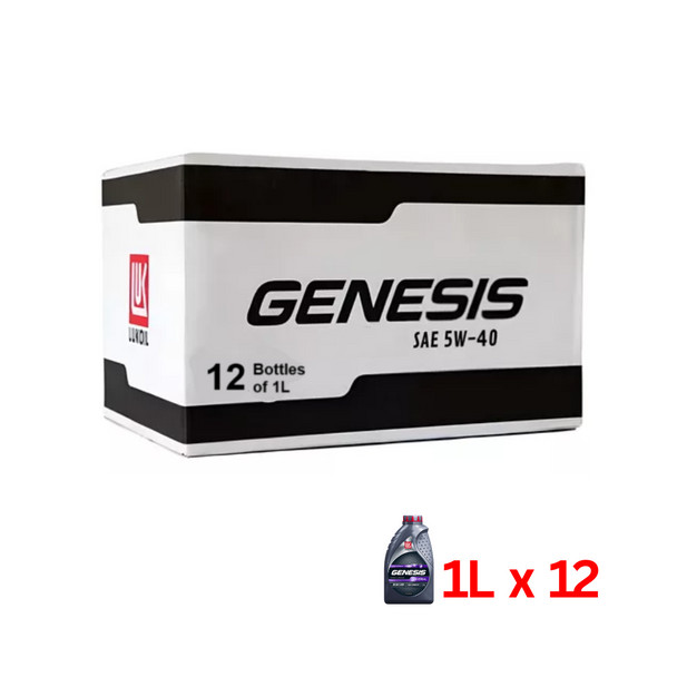 PACK OF LUKOIL GENESIS UNIVERSAL 5W-40 API SN (1L)