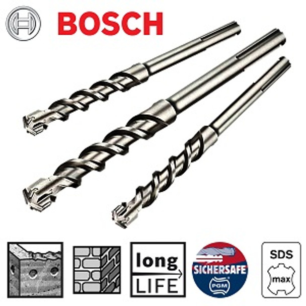 Bosch SDS-Max-4, Hammer Drill Bit, 28 x 400 x 520 mm