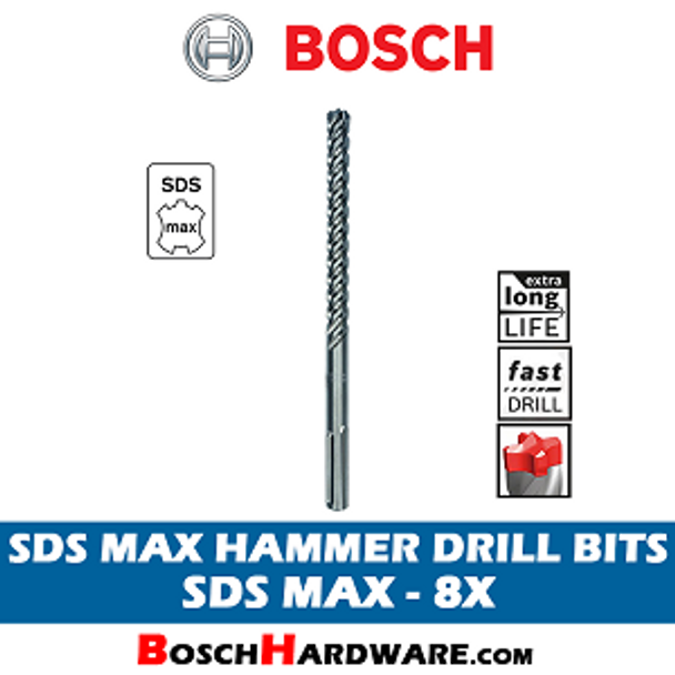 Bosch SDS-max-8X 16 x 200 x 340 mm