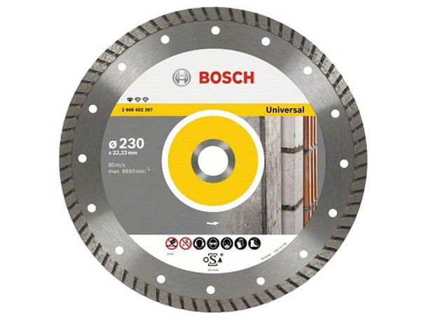 Bosch Universal Turbo Diamond blade 125mm x 22mm bore