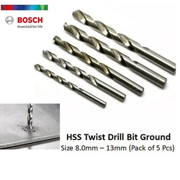 Bosch Metal drill bits HSS-G, DIN 338  11mm (5pcs)