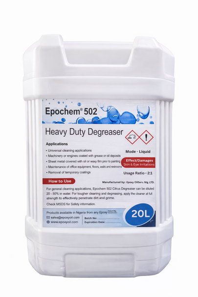 epochem 502 heavy duty degreaser 20L