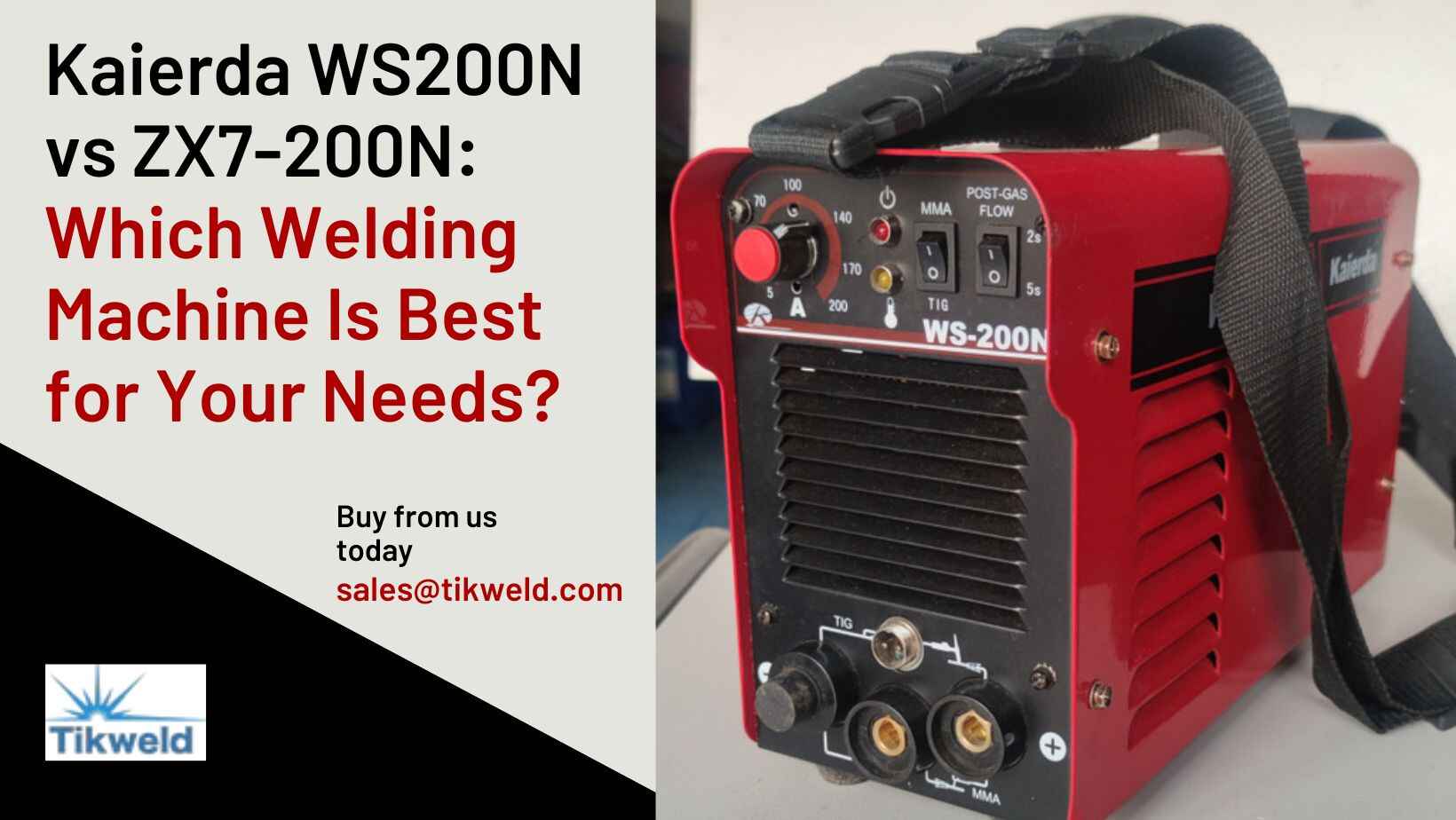 Kaierda WS200N vs ZX7-200N: Which Welding Machine Is Best for Your