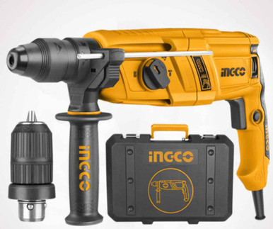 Buy online Ingco Rotary Hammer heavy duty Drill 800W RGH9018 from Tikweld Welding Supplies and Services