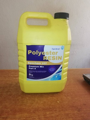 Premium Polyester Resin w/Hardener for Laminating Nigeria