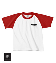 T-Shirt Baseball B&C Enfant 185 g/m² - imprimé