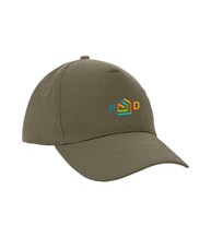 Impact 5-Panel-Kappe aus 190gr recycelter Baumwolle mit AWARE® Tracer