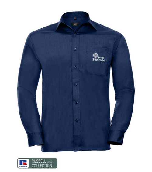 RUSSELL Hemd Poplin Langarm