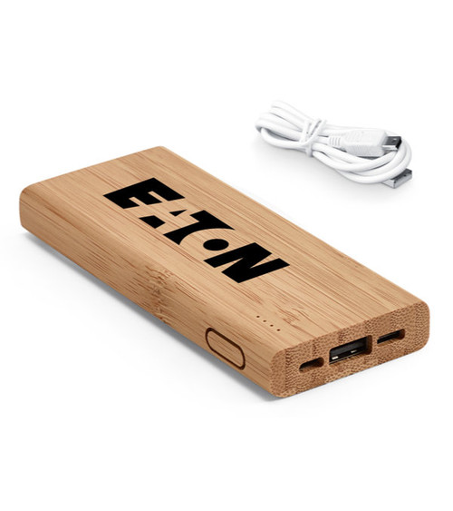 Powerbank aus Bambus KOHN 5000 mAh