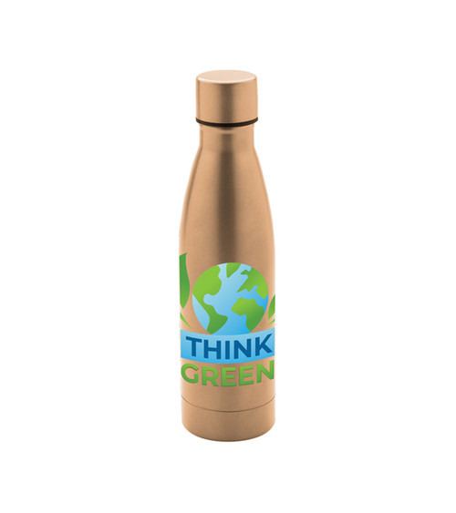 Thermosflasche aus recyceltem Edelstahl SEDONA 500 ml - Digitaldruck