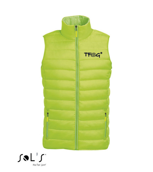 Sol's Steppweste Wave Herren 180 g/m² - bestickt