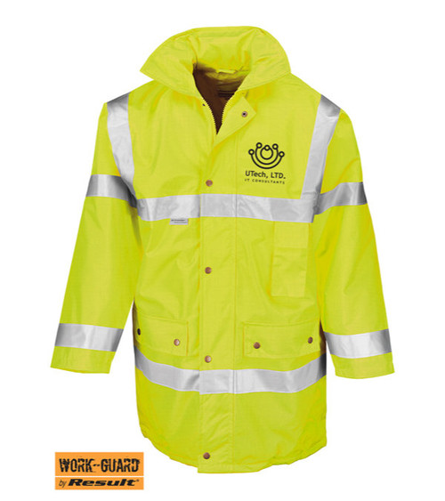 RESULT Warnschutz-Jacke 160 g/m² - bedruckt