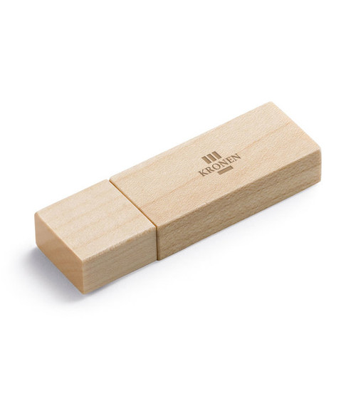 USB-Stick aus Ahornholz