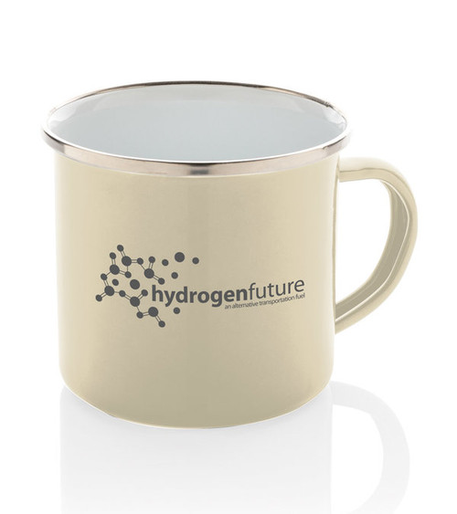 Vintage Emaille-Becher 350 ml