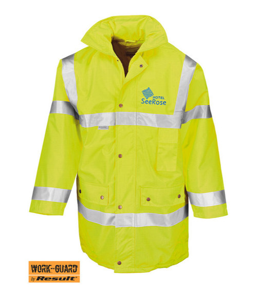 RESULT Warnschutz-Jacke 160 g/m² - bestickt