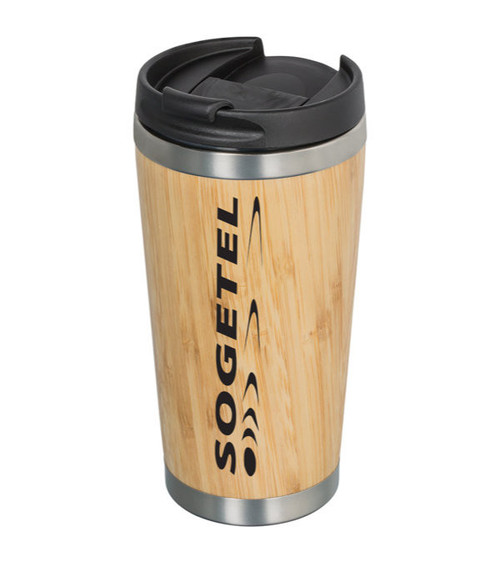 Thermosbecher aus Bambus doppelwandig TALCA 350 ml