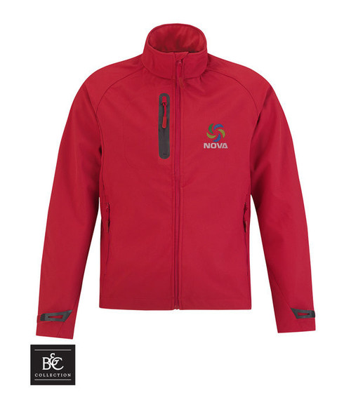 B&C XLITE Softshelljacke Herren - bestickt