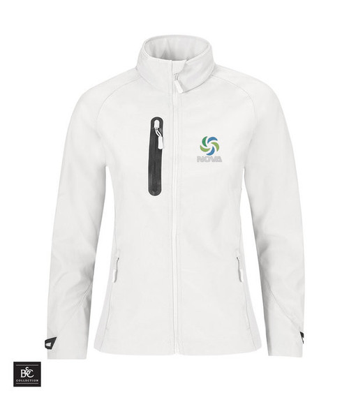 B&C XLITE Softshelljacke Damen - bestickt