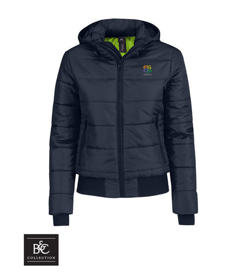 B&C Blouson Jacke Damen - bestickt