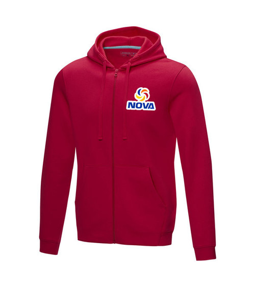 Kapuzenjacke RUBY aus GRS-zertifiziertem Bio-Material - bedruckt